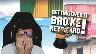 CARRYMINATI GETTING OVER IT | FUNNIEST MOMENTS | BROKE KEYBOARD