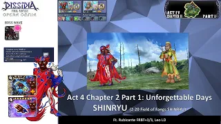 DFFOO GL | Act 4 Chapter 2 Part 1 SHINRYU | Rubicante and Leo LD Duo (Scotty Jr Run)