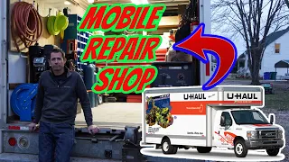 How We Turn A Disabled U-Haul Truck To A Perfect Mobile Mechanic Repair Shop On Wheels