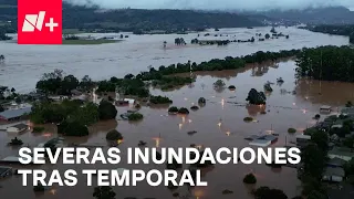 Lluvias e inundaciones afectan el sur de Brasil - En Punto