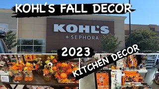 KOHL’S FALL DECOR AND KITCHEN DECOR 2023 | SHOP WITH ME