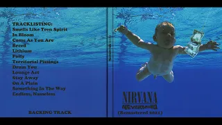 2. Nirvana - In Bloom GUITAR BACKING TRACK WITH VOCALS! (Bass Drums Vocals)