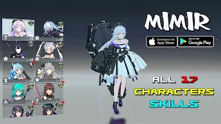 Aether Gazer - All 17 Characters & Skills (Android/IOS)