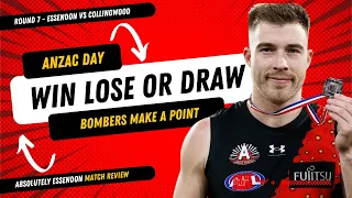 Was this the GREATEST of the Modern era Essendon v Collingwood ANZAC battles?