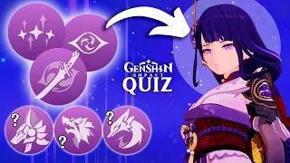 GUESS GENSHIN IMPACT CHARACTERS BY TALENTS [QUIZ]