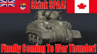 Skink SPAA: The Canadian SPAA finally coming to War Thunder!