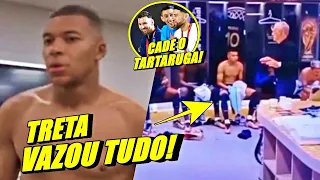 TRETA !! VAZA VÍDEO DO VESTIARIO DA FRANÇA ! MBAPPÉ REVOLTADO | MESSI NÃO PARA DE ZOAR E MAIS....