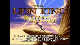 Lion King - Intro Comparison Genesis vs SNES