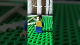 making Ronaldo in lego from Al Nassr