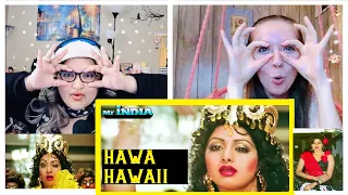 "Hawa Hawaii" Song REACTION!| Sridevi| Mr. India #sridevi