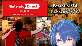 Nintendo Direct Live Reaction: 6/21/23: No Fe4 remake rip