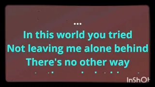 'Memories' - Within Temptation - Karaoke with lyrics