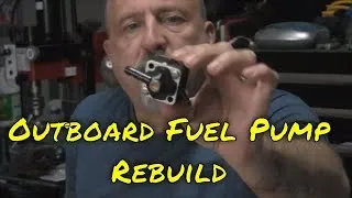 Johnson / Evinrude Small Outboard Fuel Pump Rebuild - Repair or Service
