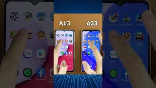 Samsung Galaxy A13 vs Galaxy A23 Subway Surfers Speed Test #shorts