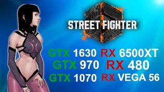 Street Fighter™ 6 - RX 6500XT , RX Vega 56 , RX 480 / GTX 1630 , GTX 970 , GTX 1070 [BETA]