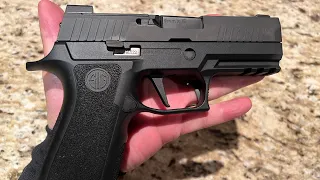 Sig Sauer P320 X-Carry 9mm Appletree Review