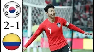 South Korea vs Colombia 2-1 | All Goals & Highlights | International Friendly 26/3/2019 HD