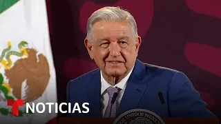 AMLO insiste en negar que México enfrenta problemas de agua, a pesar de cifras | Noticias Telemundo