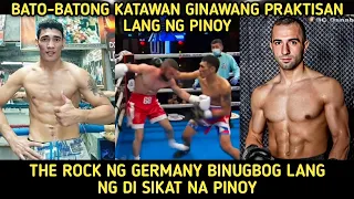 🇵🇭 The Rock Ng Germany At Bato-batong Katawan Ginawang Praktisan Lang Ng Pinoy