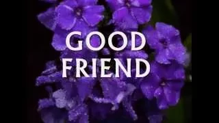 GOOD FRIEND - (Lyrics)