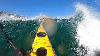 Kayak Surfing - Big Waves (GoPro 8)