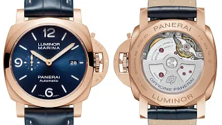 Panerai 1112 Rose Gold Blue Dial 1000 pieces