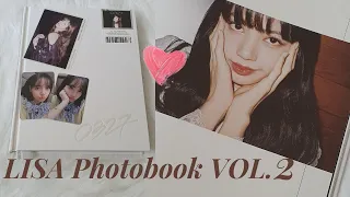 UNBOXING LISA BLACKPINK PHOTOBOOK [0327] VOL.2