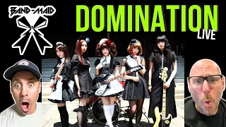 FIRST TIME HEARING Band Maid- Domination (live) | REACTION