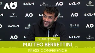 Matteo Berrettini Press Conference (QF) | Australian Open 2022