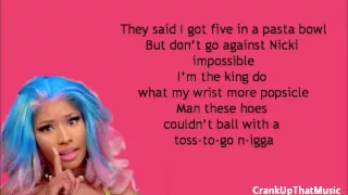 Nicki Minaj ft. Cassie - The Boys (Lyrics)