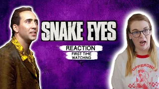 SNAKE EYES (1998) MOVIE REACTION! FIRST TIME WATCHING!