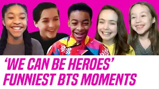 'We Can Be Heroes' Netflix Cast Talks Funniest Behind-the-Scenes Moments — Guppy, Rewind & More