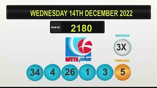 NLCB Online Lotto Plus Draws Wednesday 14th December 2022