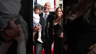 Dwayne Johnson beautiful family ❤❤❤ #celebrity #love #family #shorts #therock #dwaynejohnson