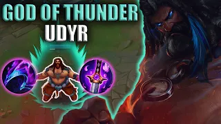 THOR THE GOD OF THUNDER but its lethality UDYR ...  (costum skin) ⚡⚡⚡