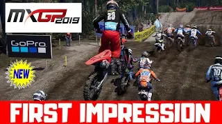 MXGP 2019 - The Official Motocross Videogame - FIRST IMPRESSION - PS4 PRO Gameplay