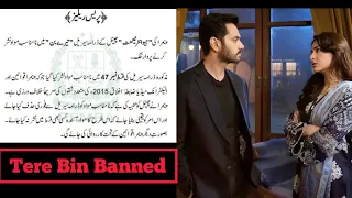 Drama serial Tere Bin is Banned | Pamra Notice | Murtassim & Meerab story end