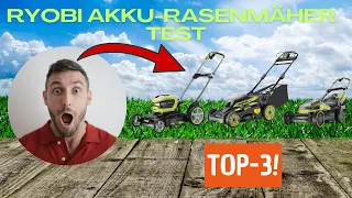 Ryobi Akku-Rasenmäher Test & Vergleich - Die Besten laut Fachpresse