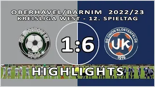 SG STORKOW - UNION KLOSTERFELDE II 1:6 - Highlights [KL West 2022/23 - 12. Spieltag]