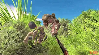 【Take 5】Survive in the grasslands with dinosaurs. FPS perspective! | Animal Revolt Battle Simulator