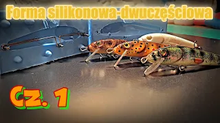 Forma silikonowa dwuczęściowa | Poradnik, jak wykonać | Wobler handmade Cz. 1