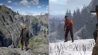 RDR2 - The Location of John's Final Battle with Dutch RDR1 in RDR2