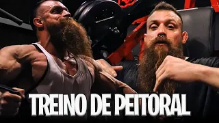 TREINO DE PEITORAL RÁPIDO E EFECIENTE DO VIKING 🔥