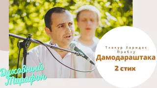 Тхакур Харидас Прабху. Дамодараштака 2 стих.