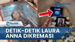 Detik-detik Jenazah Laura Anna Dikremasi, Suasana Haru dan Tangis Selimuti Keluarga dan Kerabat