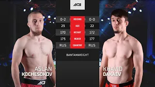 Аслан Кочесоков vs. Хавид Дакаев | Aslan Kochesokov vs. Khavid Dakaev | ACA YE 39