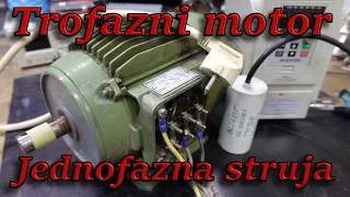 Kako Spojiti Trofazni Motor Na Jednofaznu Struju