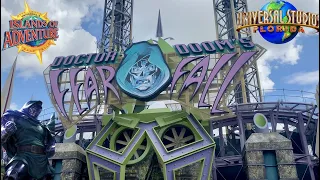 Islands Of Adventure Dr. Doom Fear Fall Universal Studios Orlando (4K POV)