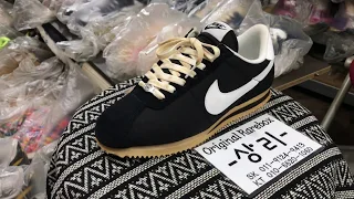 나이키 코르테즈 베이직 나일론 06 빈티지 코르테즈 검흰 키샾한정 CO.JP 2012年 (NIKE CORTEZ BASIC NYLON 06 BLACK-WHITE) 317249-012