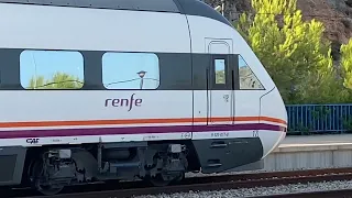 Circulaciones de trenes de pasajeros por Sagunto, Almazora, Villarreal y Buñol, Talgo, Alvia y 470